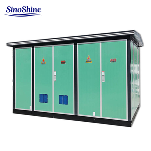 SinoShine Outdoor Three-phase Prefabricated Oil Immersed 400V Photovoltaic Box Type Transformer for Solar Power System