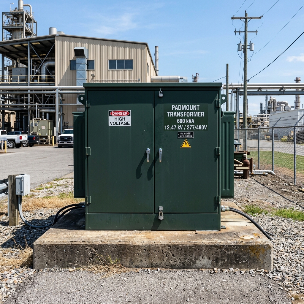 SOTEK Compartment Loop-Feed Padmount Transformer IEEE C57.12.34 Compliant