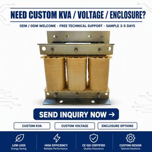 CE Certified 10Kva to 50Kva 35kV To 380V Step Down Three Phase Transformer